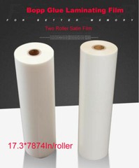 2 Rolls 17.3 inch*656 Ft Matte Laminating Film Bopp Satin Laminating Films 1Mil