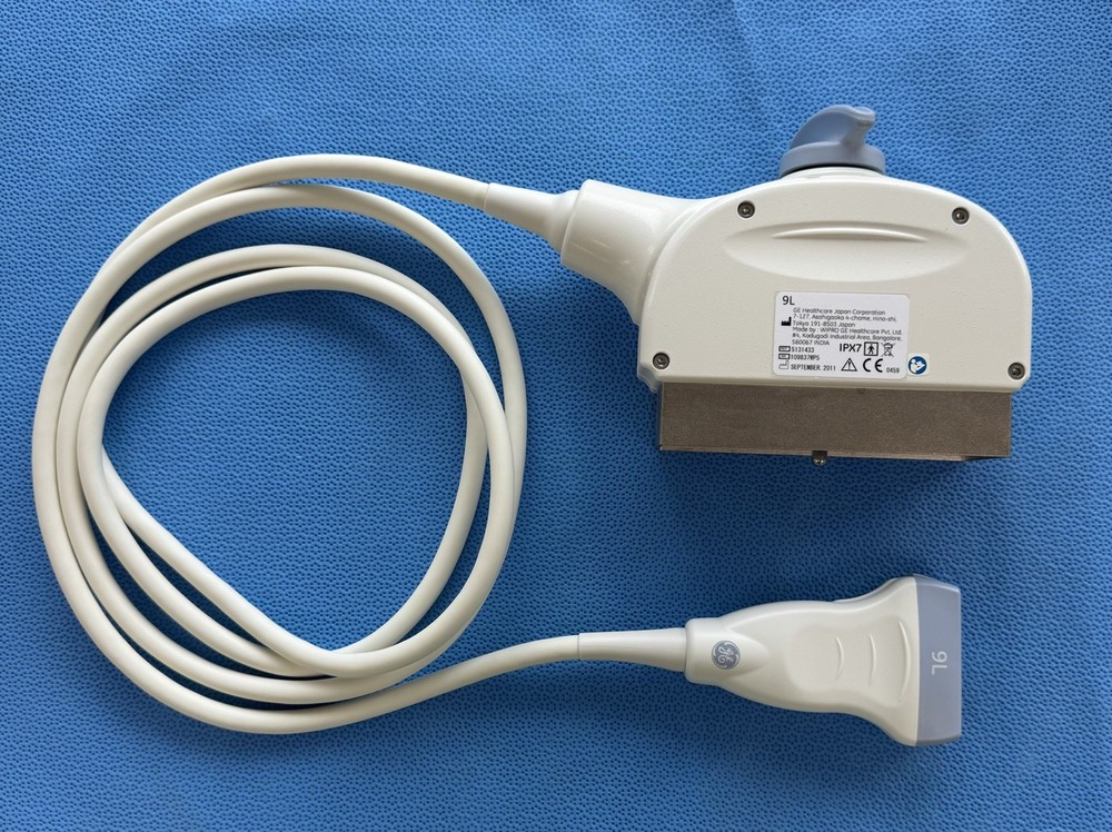 GE Healthcare 9L Linear Array Ultrasound Transducer Probe REF 5131433