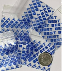 DIME BAGS 1000pcs 1.5″ x 1.5″ WE CHOOSE RANDOM MIX! (10 packs x 100)