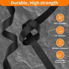 BEYOURD Webbing, Heavy Duty Webbing Straps, Extra Thick Strapping for Outdoor…