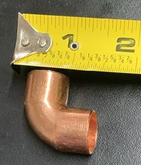 Pro 10 Pack 1/2″ C X C 90 Degree Elbow Copper Solder Fittings NIBCO MPP607