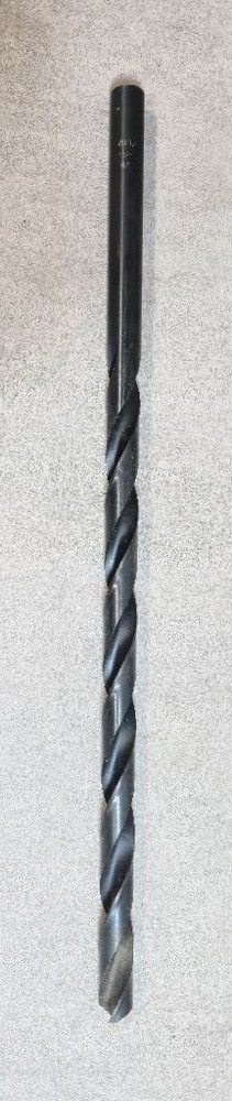 13/16″ x 18″ Extra Long HSS Drill Bit Straight Shank High Speed Steel