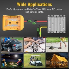 20V to 12V Step Down Converter Transformer Compatible with DeWalt 20V Battery
