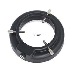 60 LED Purple UV Light Source Microscope Ring Light Lamp Illuminator 110V-240V