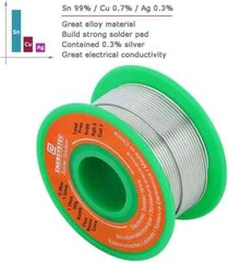 1.5Mm Electronic Solder Wire Lead Free Rosin Flux Core Diameter 0.06In Large Siz
