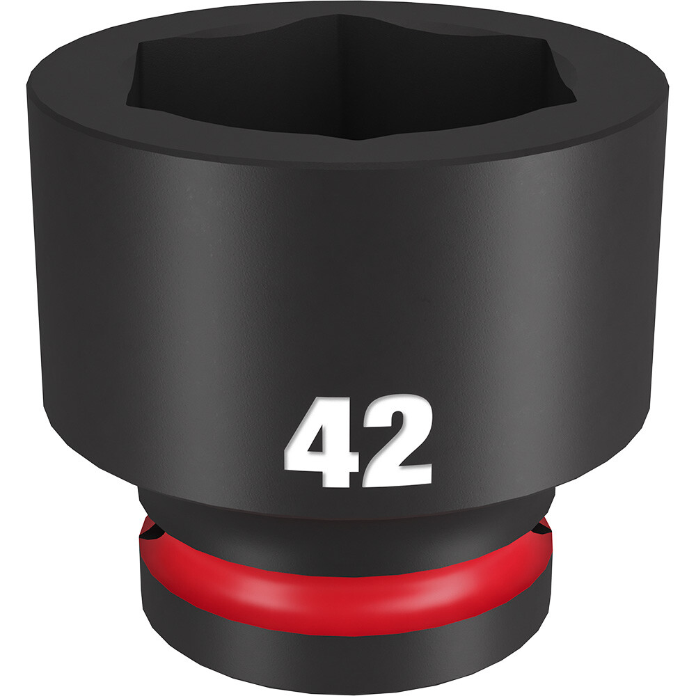 Milwaukee 49-66-6380 SHOCKWAVE Impact Duty 3/4 Drive 42MM Standard 6 Point Socke