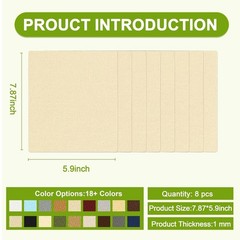 Canvas Repair Patch,Outdoor Gear Patch, 7.87×5.9 Inches 8PCS,Waterproof Self-…