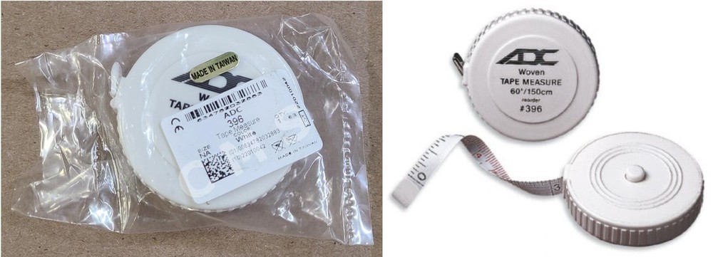 ADC 396 Woven Push Button Tape Measure 60″ / 150cm Professional Medical New