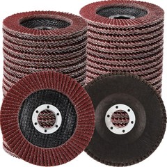 80 Pack Flap Discs 4 1/2 Inch for Angle Grinder 4.5 x 7/8 Inch…