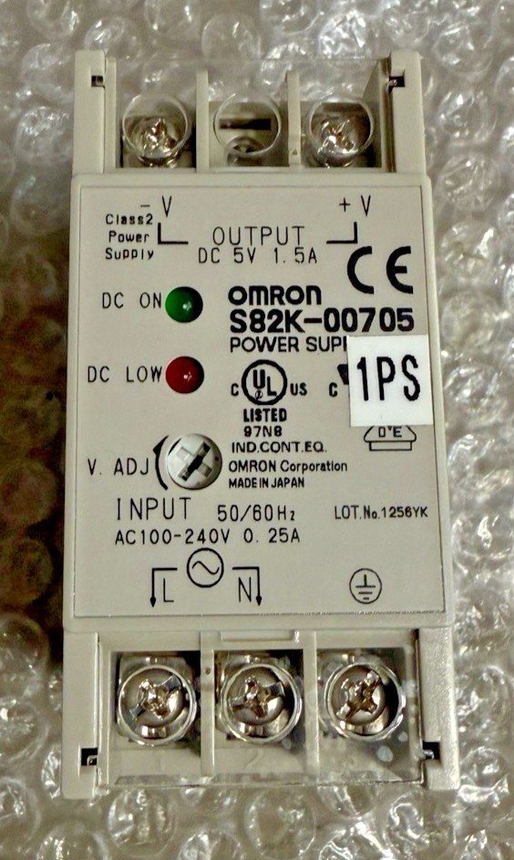 Omron S82K-00705 Power Supply 6 Month Warranty