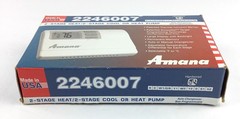 Amana 2246007 Non Programmable Thermostat 2 Stage Heat 2 Stage Cool Or Heat Pump