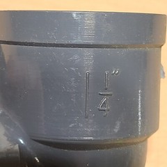 Dura 1-1/4 in. IPS Threaded Sch. 80 PVC Threaded 90 Degree Pipe Elbow