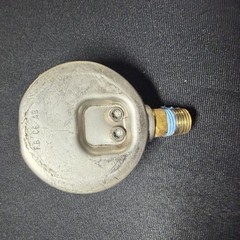 WIKA 0-160 PSI Stainless Steel Pressure Gauge Max Pointer Used PSE&G Calibration