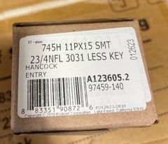 Kwikset Hancock Keyed Entry Door SmartKey Venetian Bronze / Satin Nickel No Key