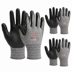 15-Gauge Micro-Foam Nitrile Work Gloves for Men, High Dexterity Mechanic Glov…