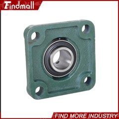4 PCS UCF205-16 Solid Base Pillow Block Flange Bearing 1″ Bore 4 Bolt