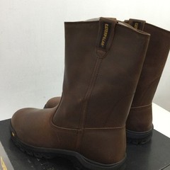 CAT Caterpillar P51034 Drawbar Pull-On Soft Toe Summer Brown Work Boots Shoes