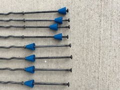 Sandbaggy 10″ x 4 ¾” Standard Snap Ties For Concrete Forms (Short End)