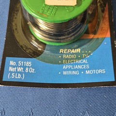 Oatey Rosin Core Electrical Solder Wire 0.062 in 8 oz MPN 51185