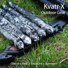 5 Pack Self Defense Military Tactical Pen, Heavy Duty EDC Metal Pen with Tung…