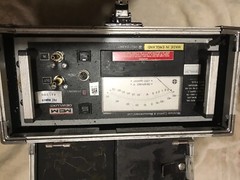 US Navy English MCM Dewluxe hygrometer humidity analyzer 600 DDL submarine Ship
