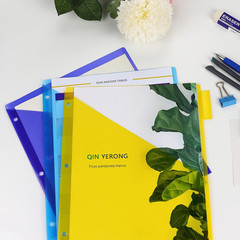 Plastic Binder Dividers with One Front Pocket and Tab Binder Divider for 3 Ring