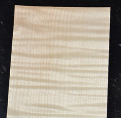 Flame Maple Raw Wood Veneer Sheet 5 x 41 inches 1/42nd BLEMISHED 35137-82