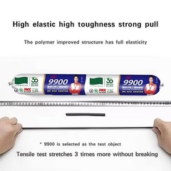 9900 Waterproof Sealant, Outdoor Silicone Waterproof Sealant Heat Resistant 500g