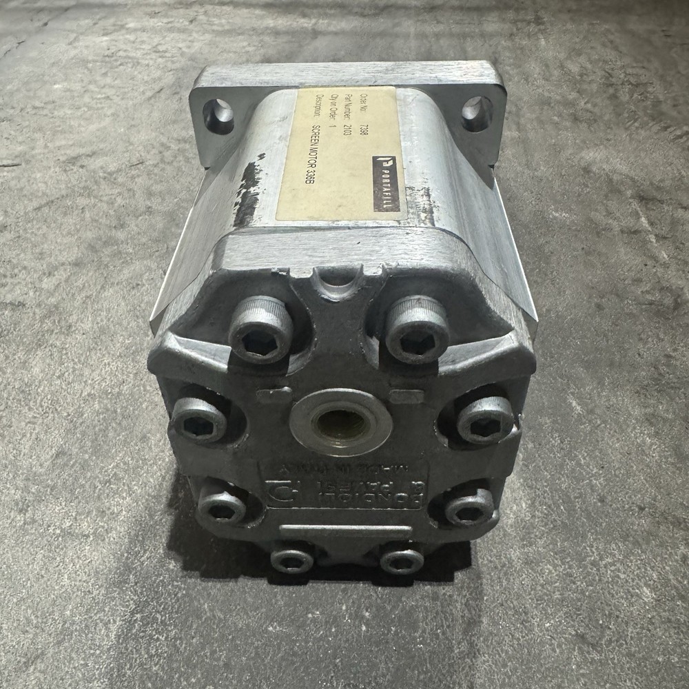 Portafill Screen Motor 336B Made In Italy New Open Box Part # 2103