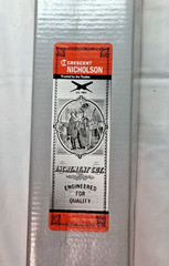 Nicholson American-Pattern File 12"L Flat Double 1-5/32"W 9/32"T