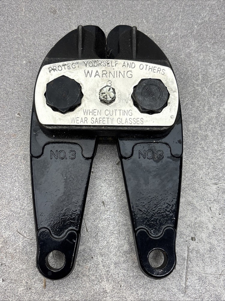 NEW HK Porter 0313CX No. 3 Cutter Head Bolt Cutter Cutting Head Jaws