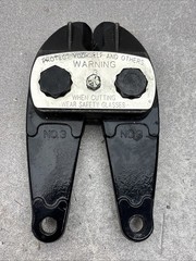 NEW HK Porter 0313CX No. 3 Cutter Head Bolt Cutter Cutting Head Jaws