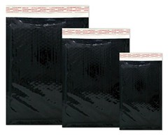 3 Sizes, 4×8, 6X10, 8X12 Assorted Combo Pack Padded Metallic Bubble Mailers Poly