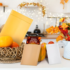 4×8″ Self Seal Kraft Bubble Mailers Padded Envelopes Yellow Shipping Bags