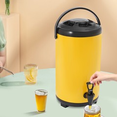 Stainless Steel Insulated Beverage Dispenser,Cold and Hot Drink Dispenser
