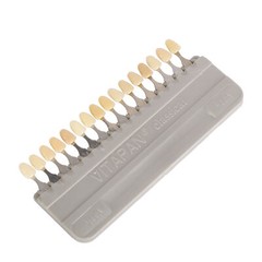 16 Colors Shade Guide Teeth Dental Materials For VITA A1-D4 Whitening Comparison