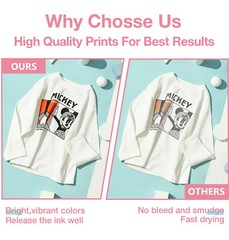 Koala Printable Inkjet Heat Transfer Paper Iron-on for Light T-shirt 25 Sheets