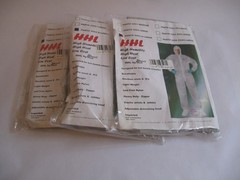HHL Original Shoot Suit XLG Light Gray Paint Suit Quantity 3 Suits