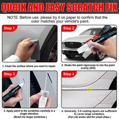 COSLAKE Car Touch Up Paint(Soul Red Crystal Metallic(46V)) for Mazda, Car Pai…