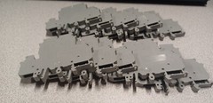 Lot of 10 Phoenix Contact Typ UKK5-T Disconnect Terminal Block 300V 15A 28-12AWG