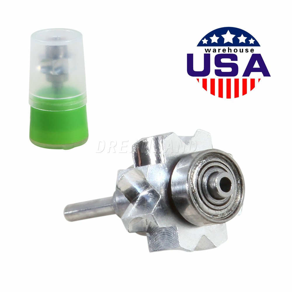 Dental Fiber Optic LED E-generator Handpiece 4HOLE / Cartridge Rotor UDM