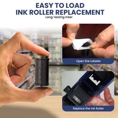 Ink Roll for Pro (1 and 2 Line) Price and Date Guns – Pack of 4 Replacement I…