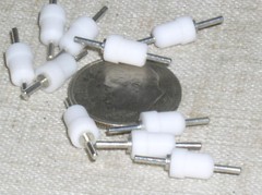 10 CAMBION 571-4177-03-05-19 PTFE PRESS FIT INSULATED SOLDER FEED THRU TERMINAL