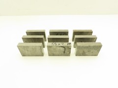 4140/4142 PH Alloy Steel Flat Bar Stock 5/8″x 2″x 3″L Lot of 9 Blocks