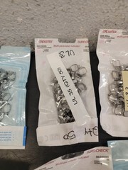 Molar Bands. Dental, Stainless, Various Sizes- 300+ Count (Z9)