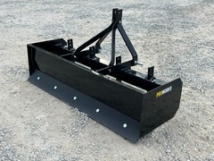 PROWORKS 60″ Box Blade 3 Point Hitch Tractor Scraper Grader 5ft USA 4 Ripper