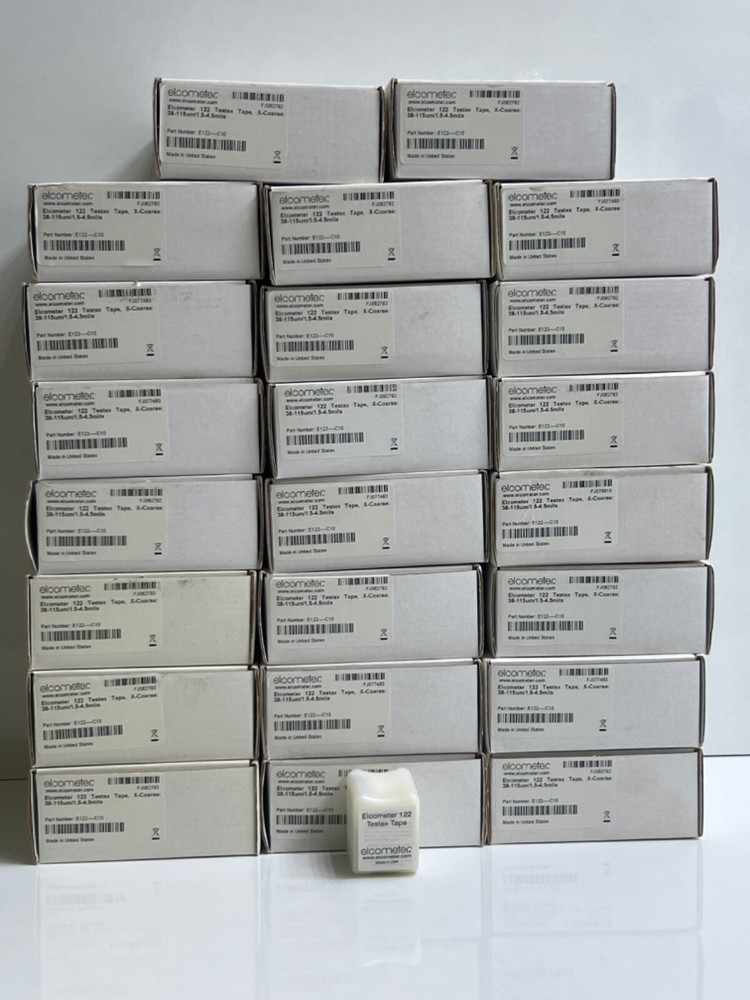 ONE PC ELCOMETER 122 TESTEX TAP X-COARES : 38-115UM/1.5-4.5MILS