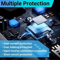 Waterproof 12V to 6V Converter – 3A Voltage Regulator for Car, RV & Solar Panels