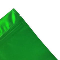 100pc Gold Black Pink Green Silver Matte Resealable Bags (~3x5in/4x6in/5x7in)