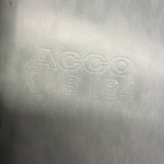 ACCO Pressboard Fine point 3 Report Covers Prong Clip Vintage